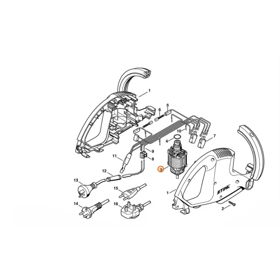 STIHL   Silnik elektryczny 6010 600 0211
